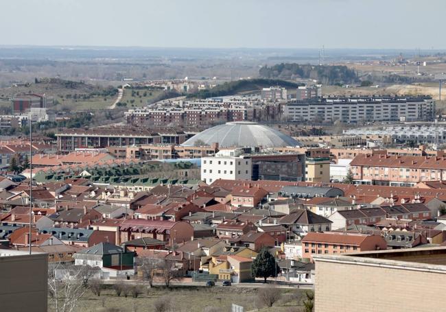 Vista aérea de Arroyo de la Encomienda.