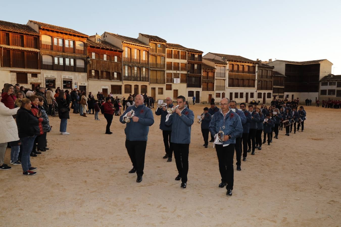 Concentración de bandas de Semana Santa en Peñafiel