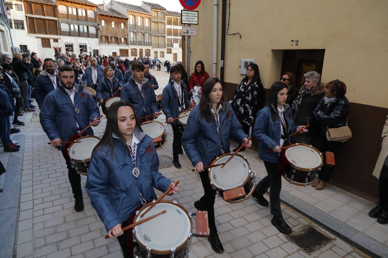 Concentración de bandas de Semana Santa en Peñafiel