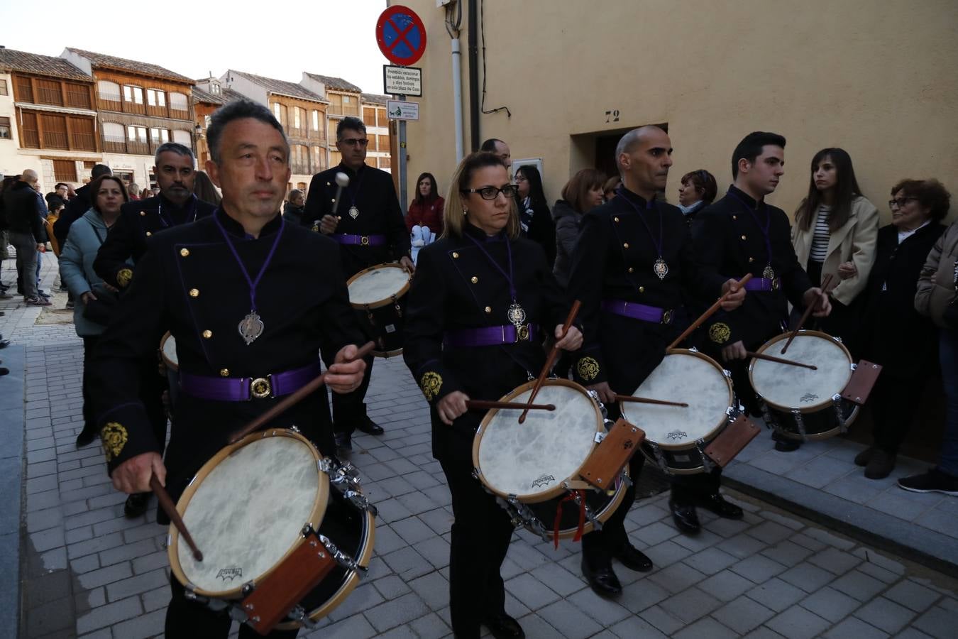 Concentración de bandas de Semana Santa en Peñafiel