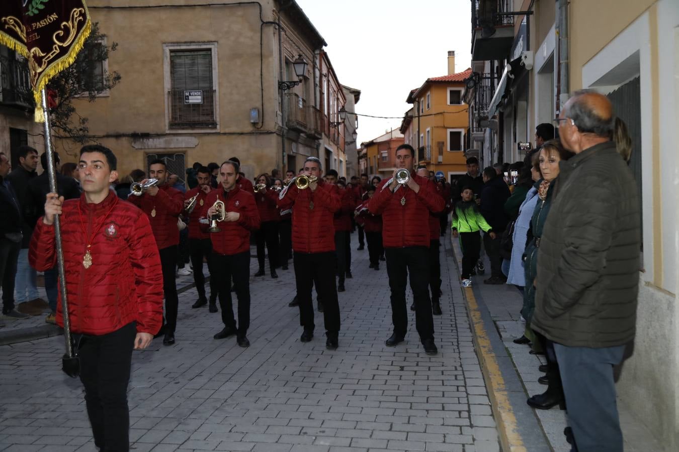 Concentración de bandas de Semana Santa en Peñafiel