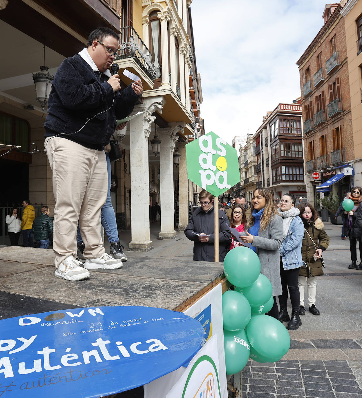 Palencia conmemora el Día Mundial del Síndrome de Down