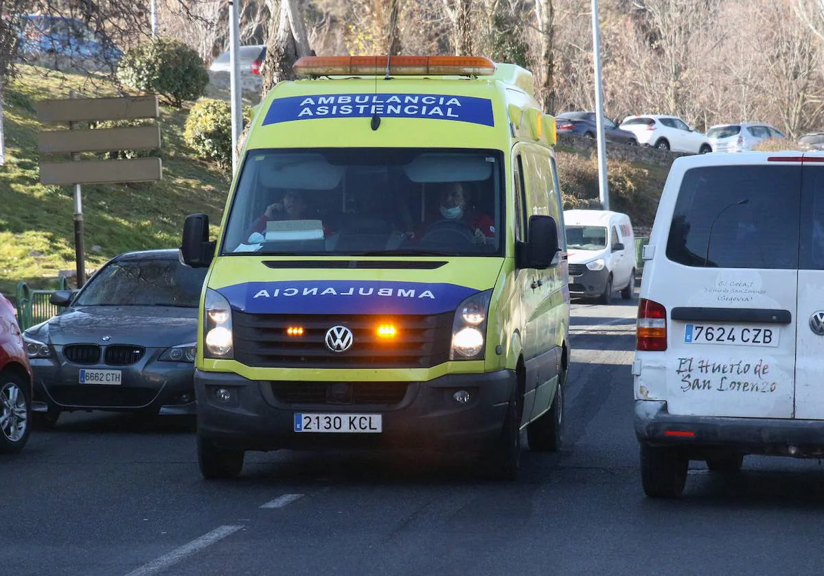 Una ambulancia, en una imagen de archivo.