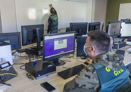 'Equipo @' de a Guardia Civil contra la ciberdelincuencia.