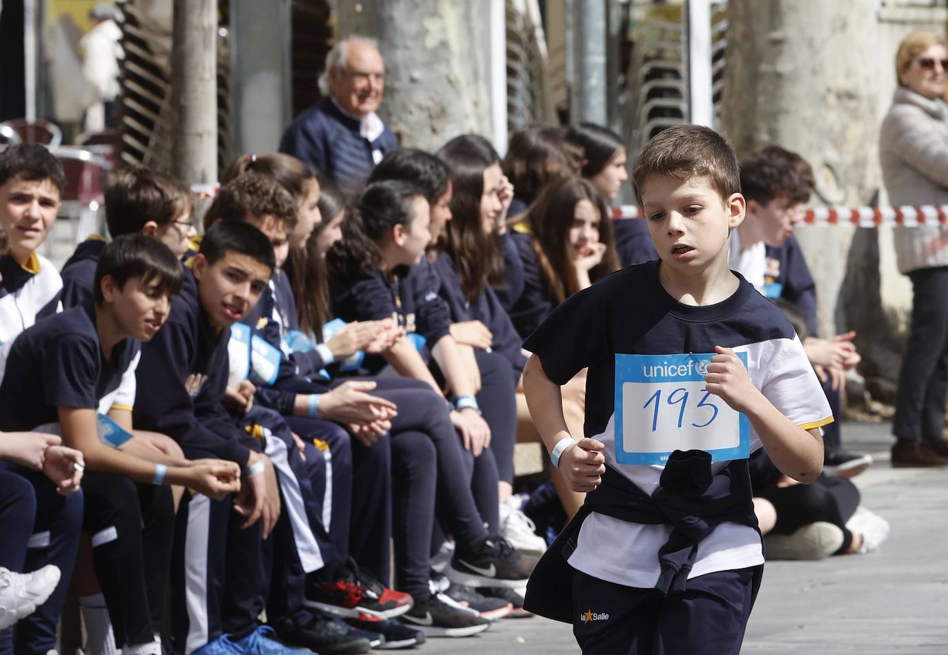 La Salle corre en Palencia por Unicef