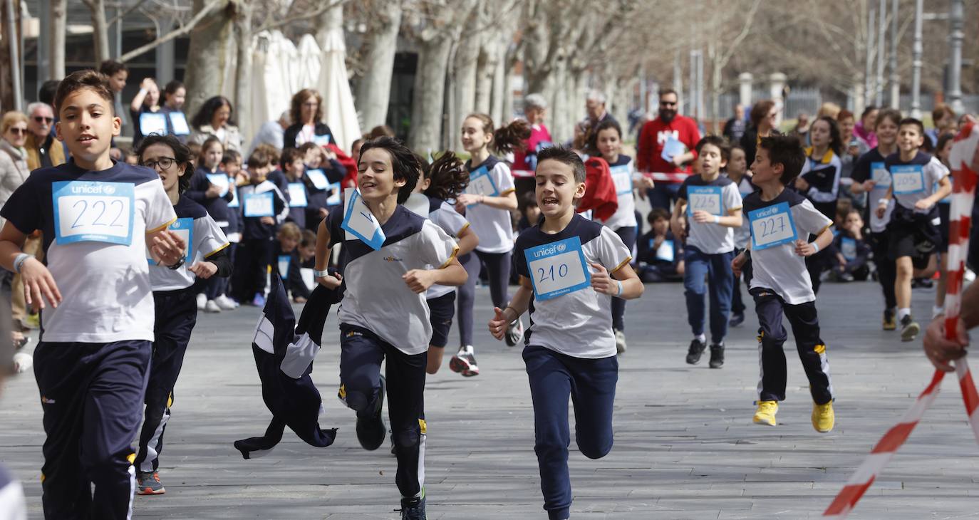 La Salle corre en Palencia por Unicef