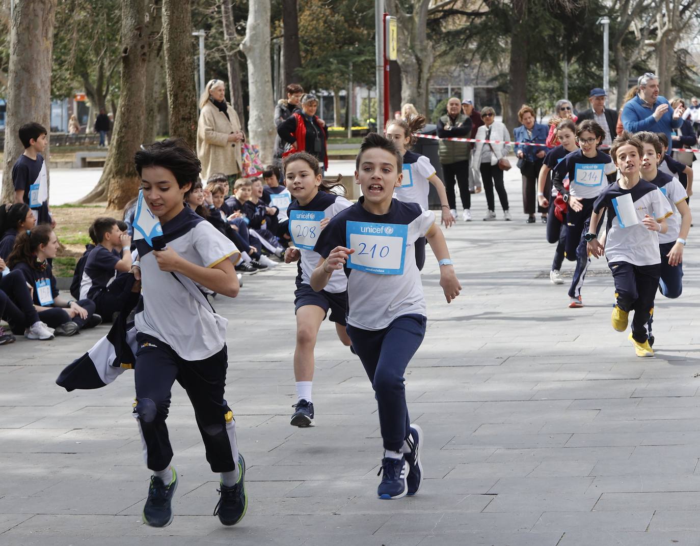 La Salle corre en Palencia por Unicef