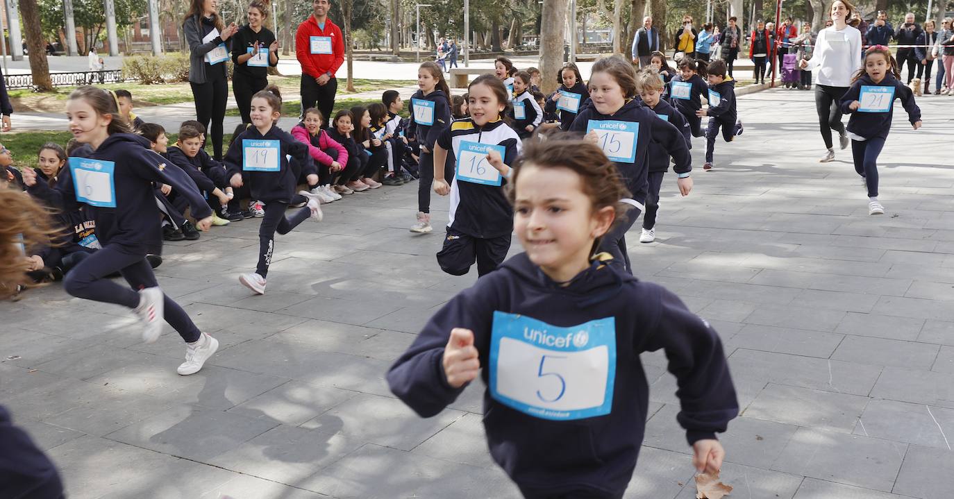 La Salle corre en Palencia por Unicef