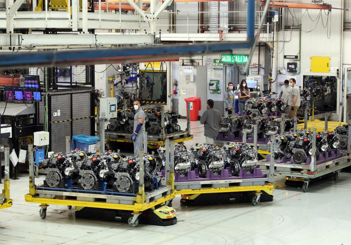 Factoría de Motores en las instalaciones de Renault en Valladolid.