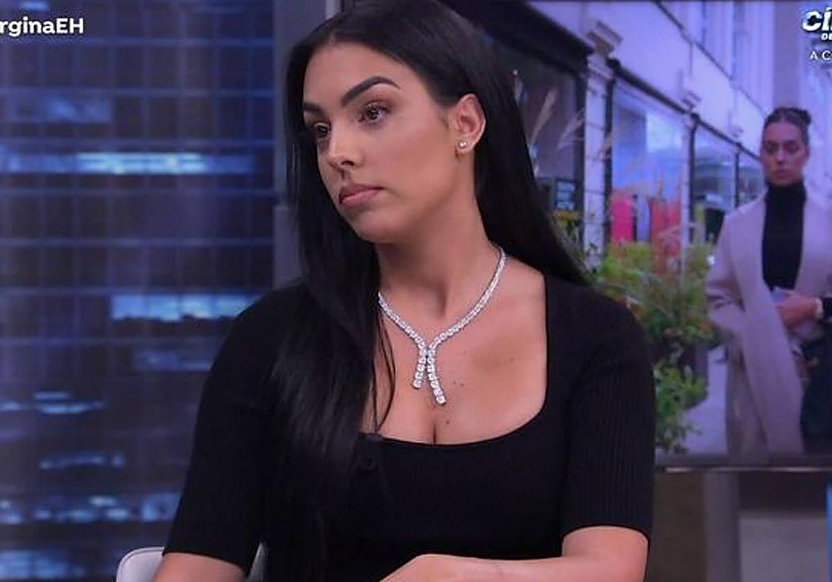 Georgina Rodríguez en 'El Hormiguero'.