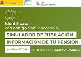 Simula tu jubilación a través de un SMS.