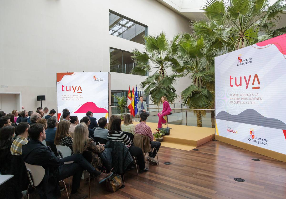 X CerrarPresentación del Plan de Vivienda Joven de Castilla y León.