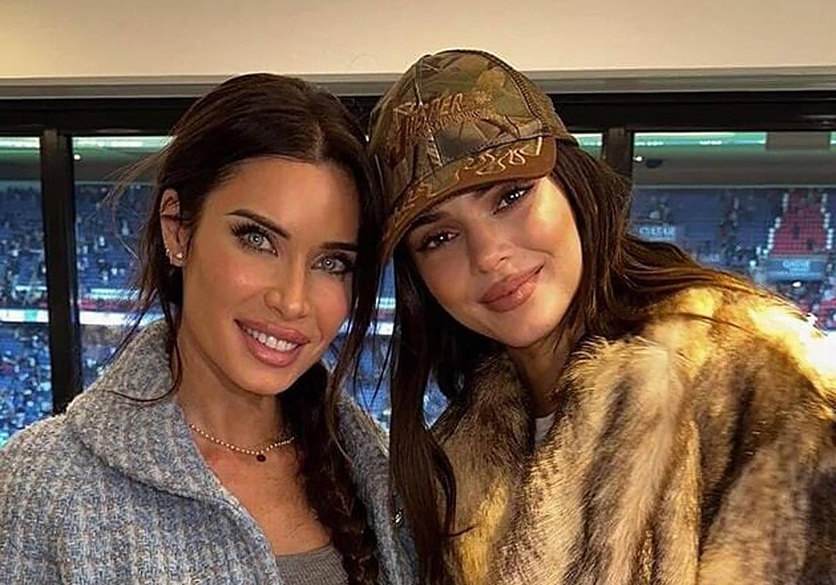 Pilar Rubio con Kendall Jenner.