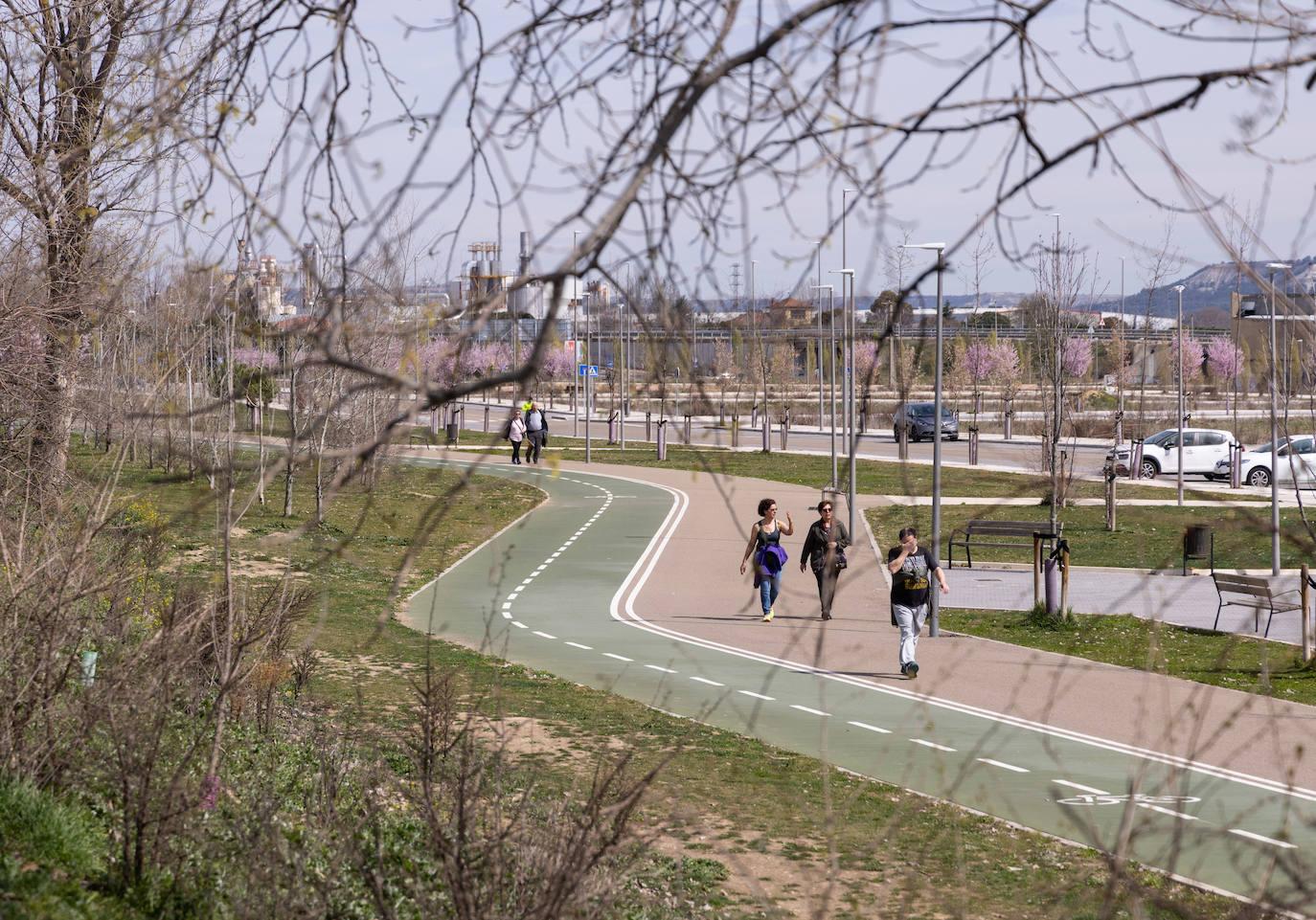 Nuevas construcciones de viviendas en la Carretera Burgos