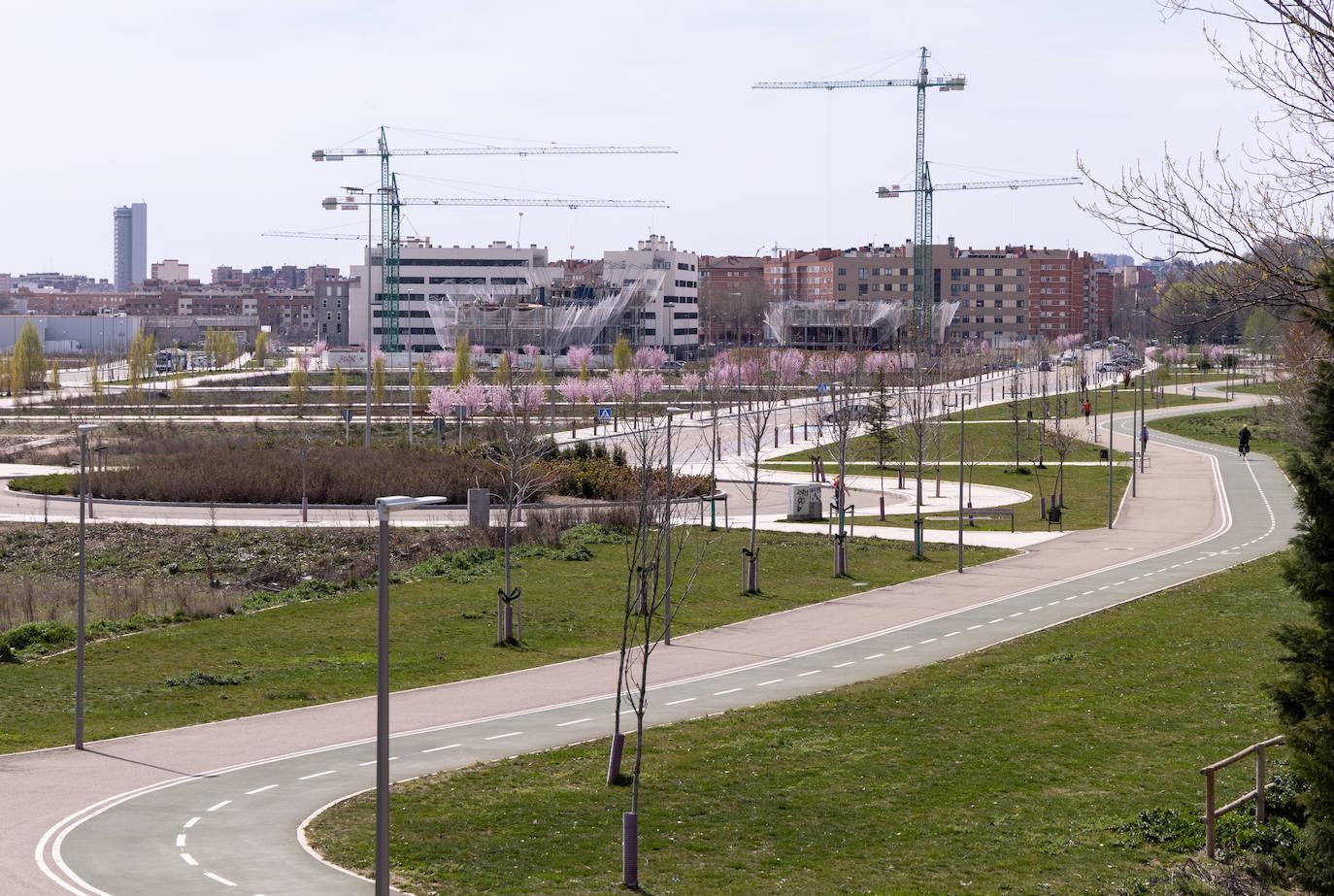 Nuevas construcciones de viviendas en la Carretera Burgos