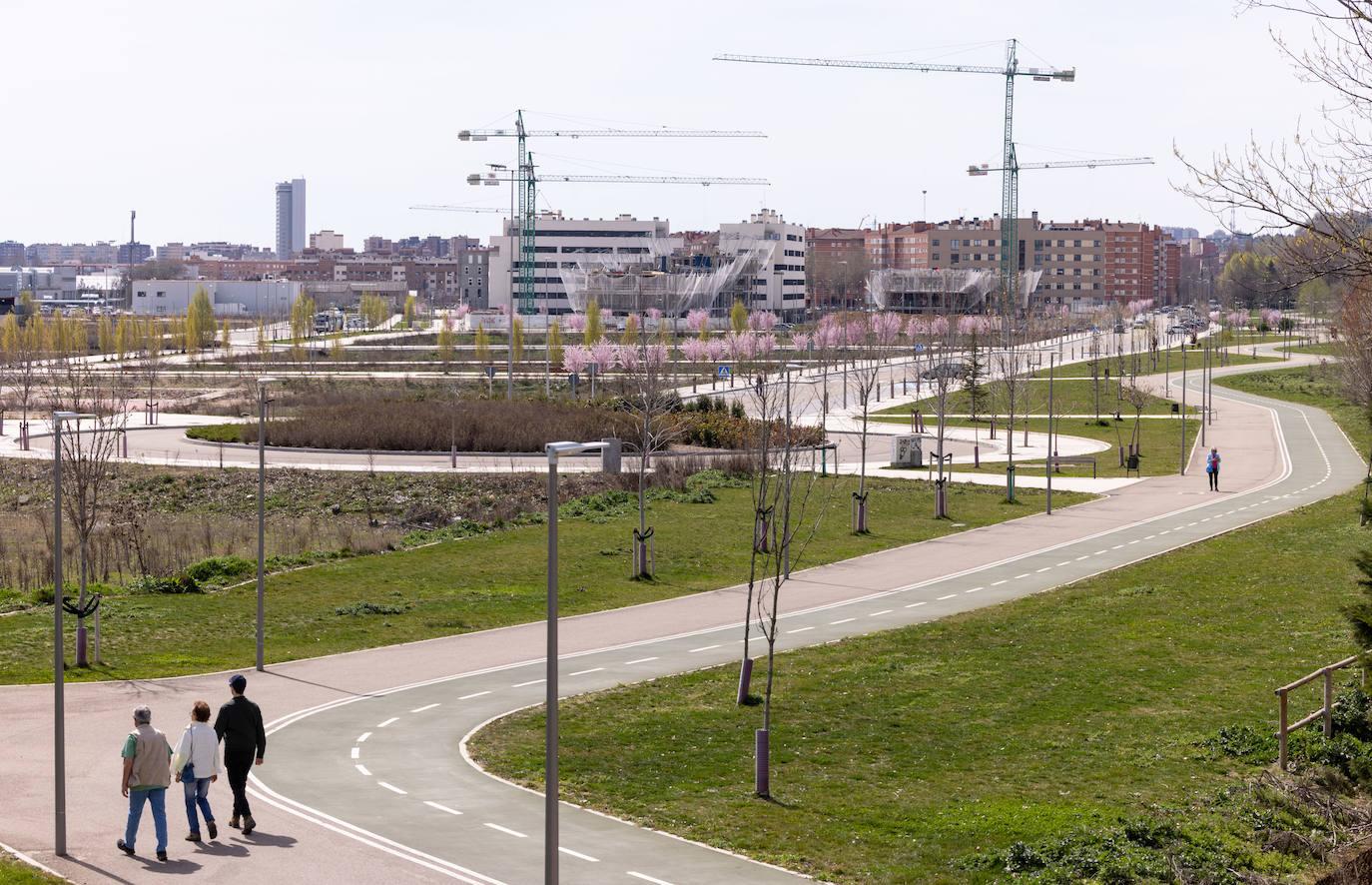 Nuevas construcciones de viviendas en la Carretera Burgos