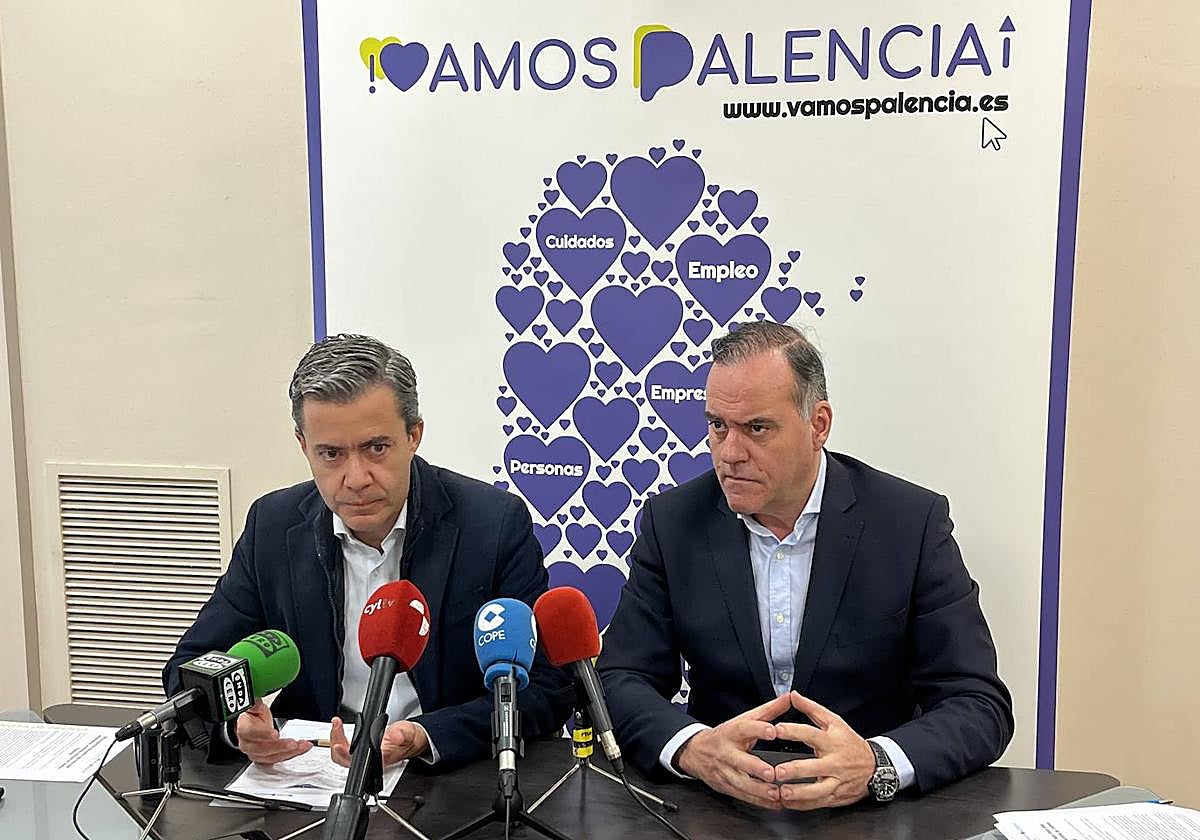 Diego La Moneda y Domiciano Curiel.