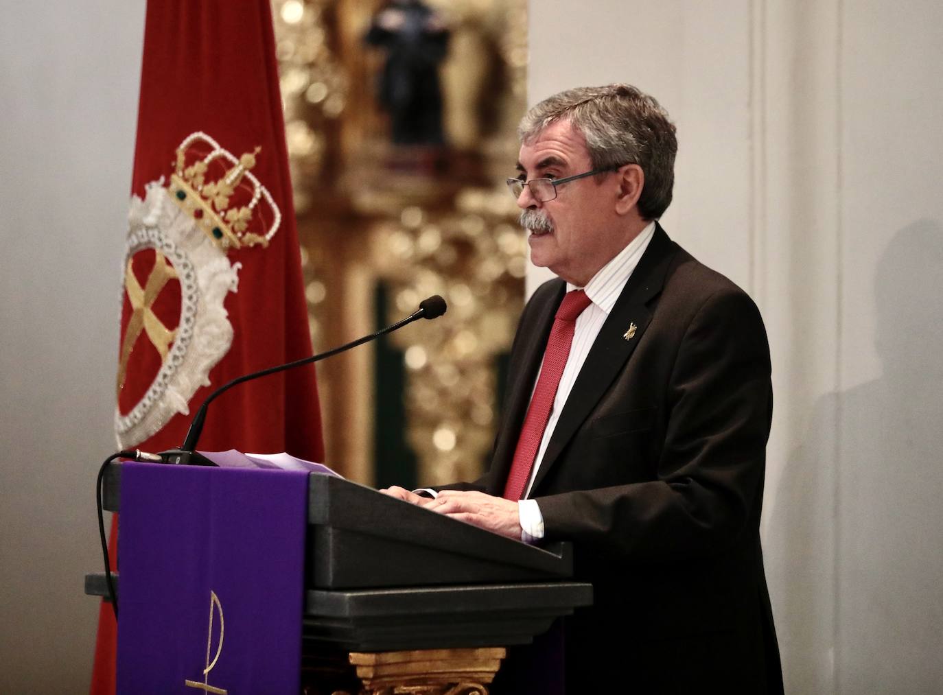 José Miguel Román, premiado con el Lázaro Gumiel por su dedicación a la Semana Santa