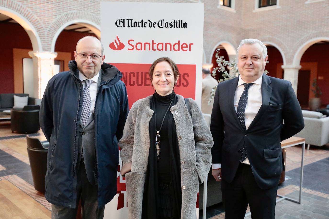 Francisco Pascual, Carmen Pascual y Pablo García Tejerina