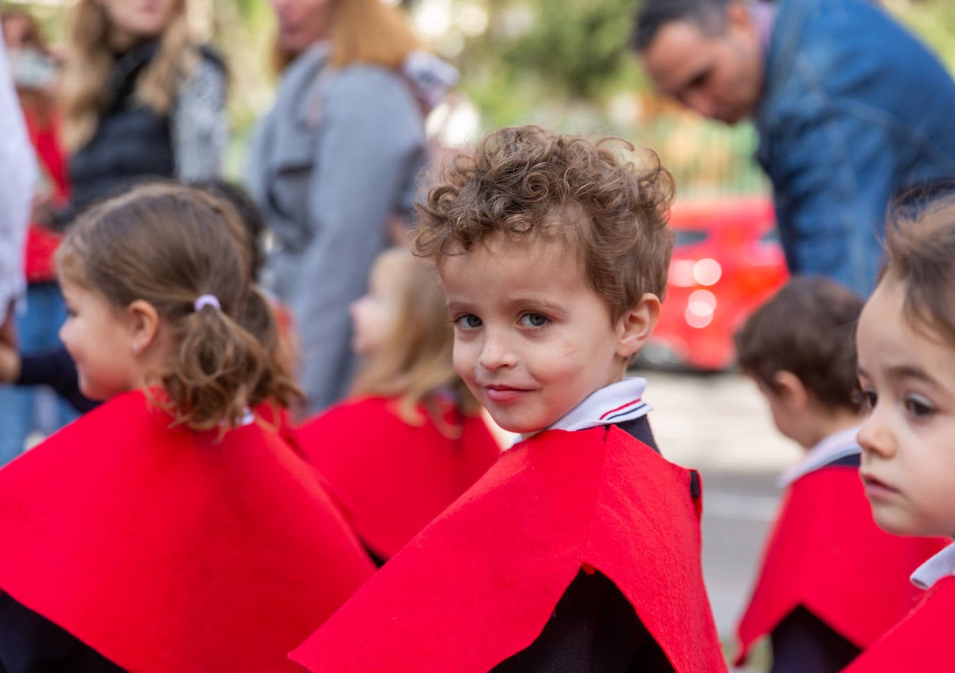 Procesión infantil en el Colegio Las Huelgas