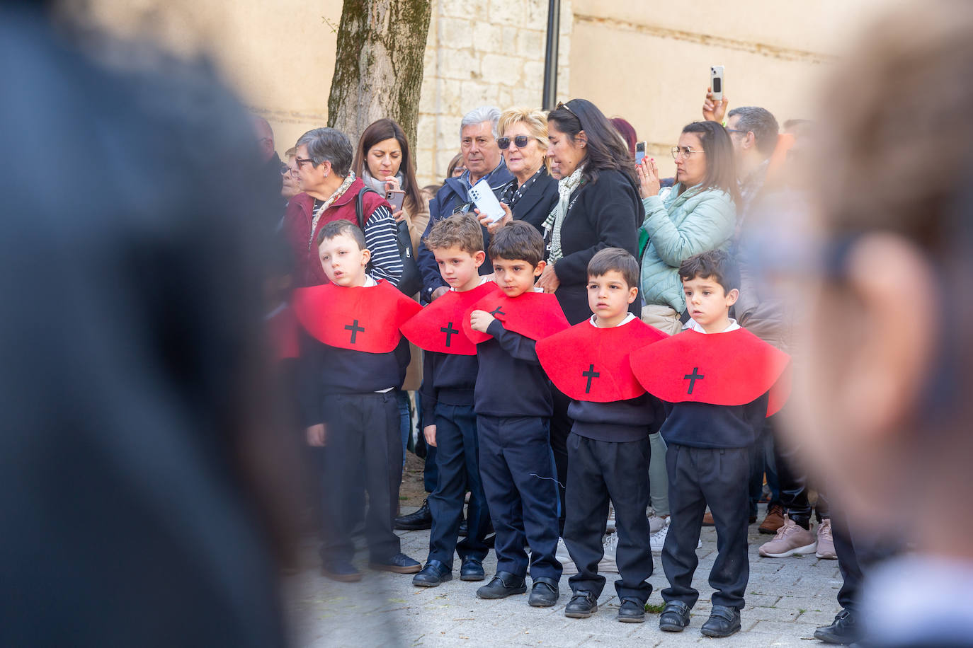 Procesión infantil en el Colegio Las Huelgas