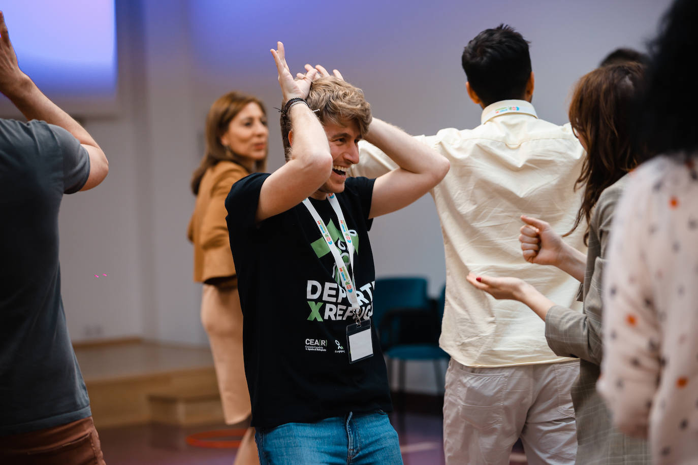 Diferentes momentos de la jornada