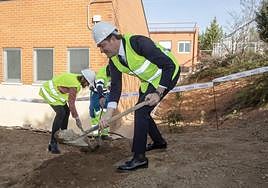 Suárez-Quiñones, este miércoles por la mañana en la presentación de un programa en Salamanca.