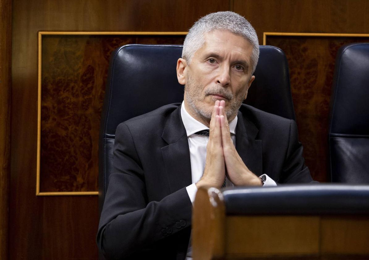 El ministro del Interior, Fernando Grande Marlaska.