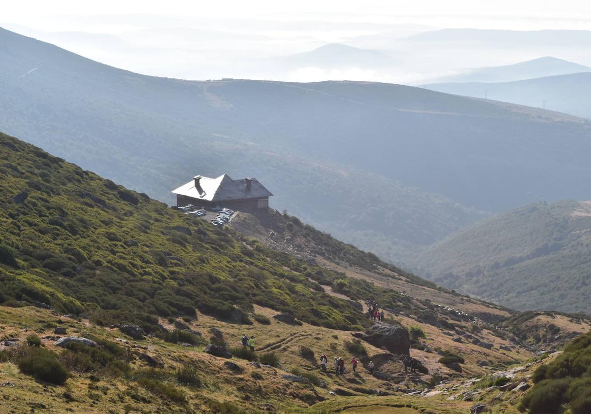 Refugio del Golobar, que se convertirá en un centro turístico.