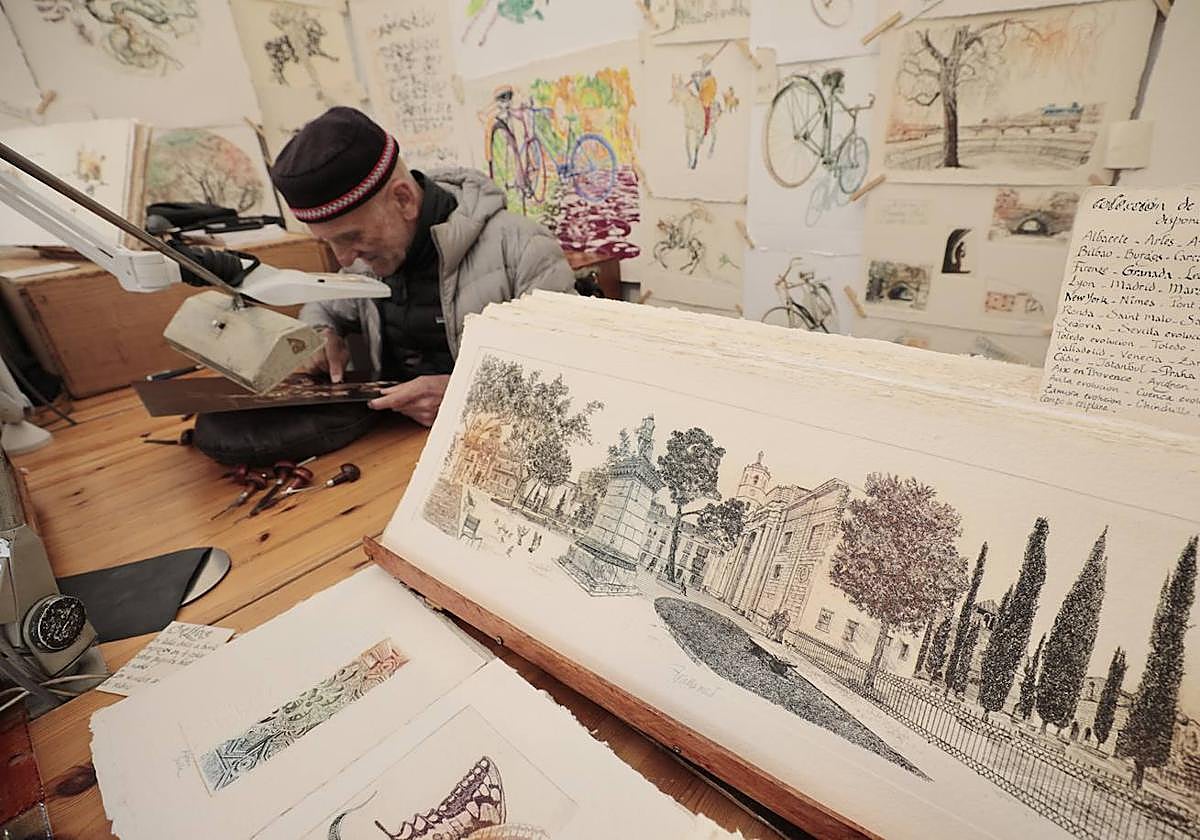 Uno de los puestos de la Feria de Artesanía del año pasado.