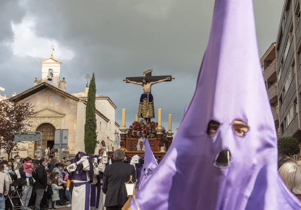 Procesión del Jueves Santo del Cristo del Mercado en 2022.