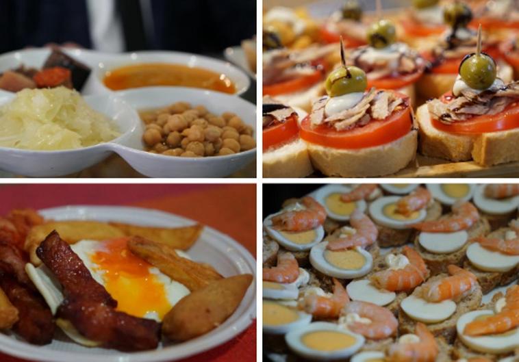 Algunas de las tapas que proponemos en la ruta de esta semana.