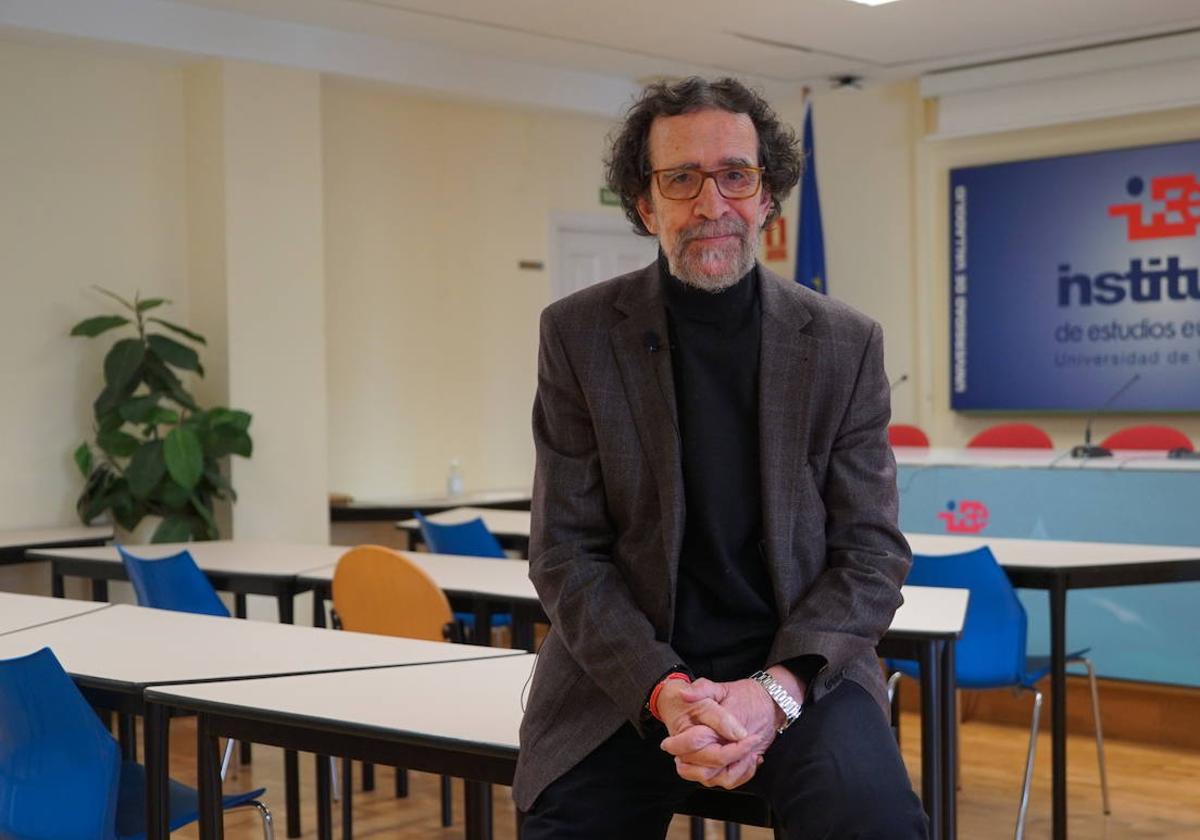 Luis Díaz Viana, en el Instituto de Estudios Europeos.