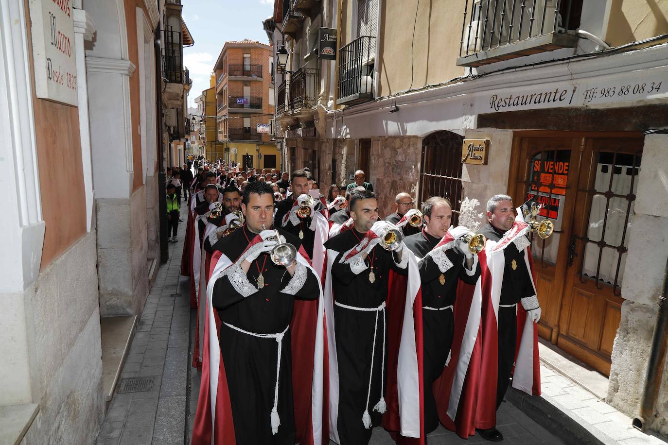 Peñafiel celebra su tradicional procesión de la Borriquilla