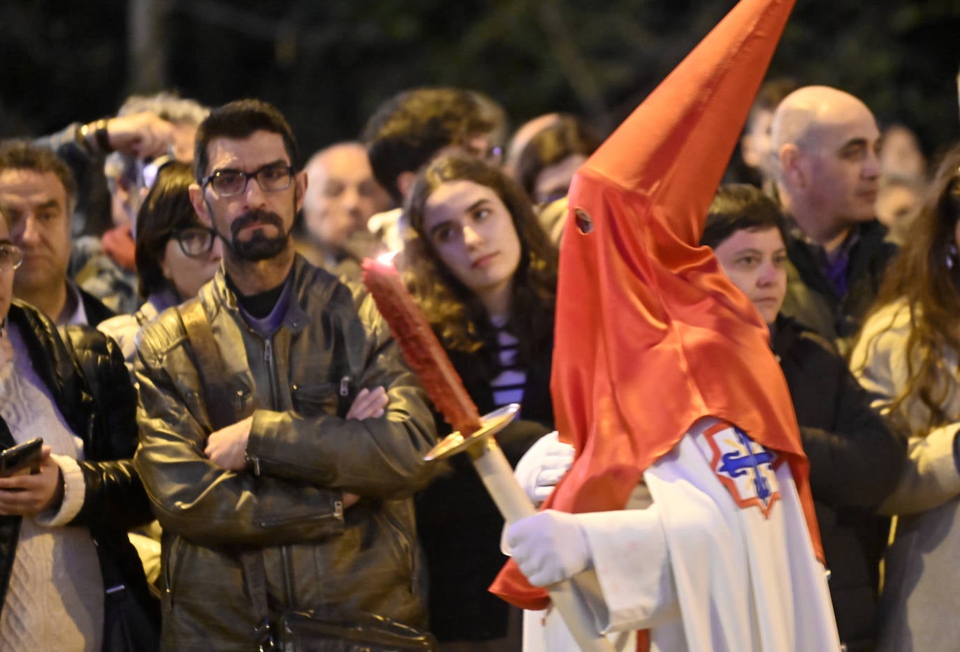 Traslado del Cristo de los Trabajos en Valladolid
