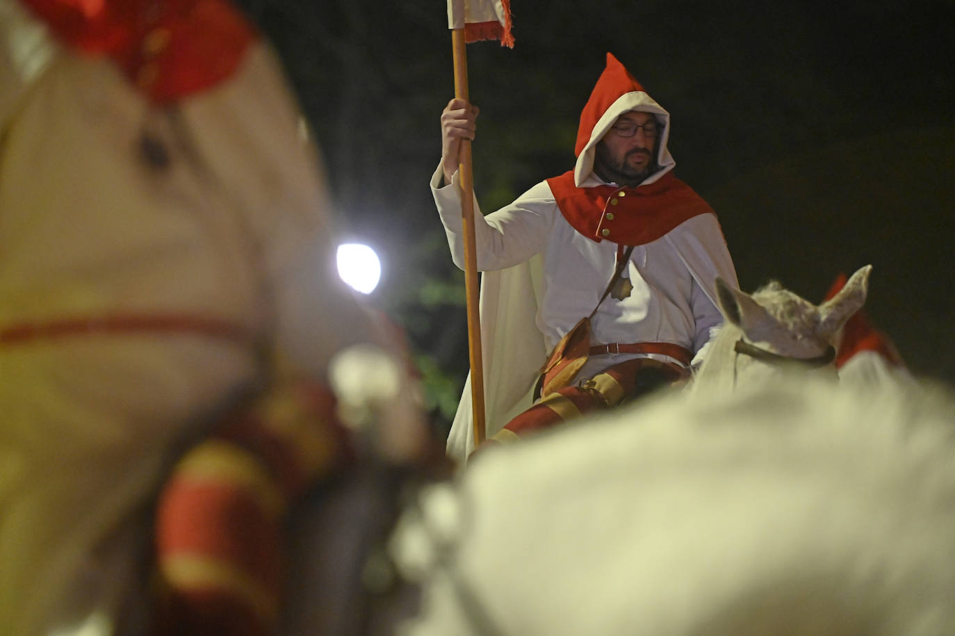 Traslado del Cristo de los Trabajos en Valladolid