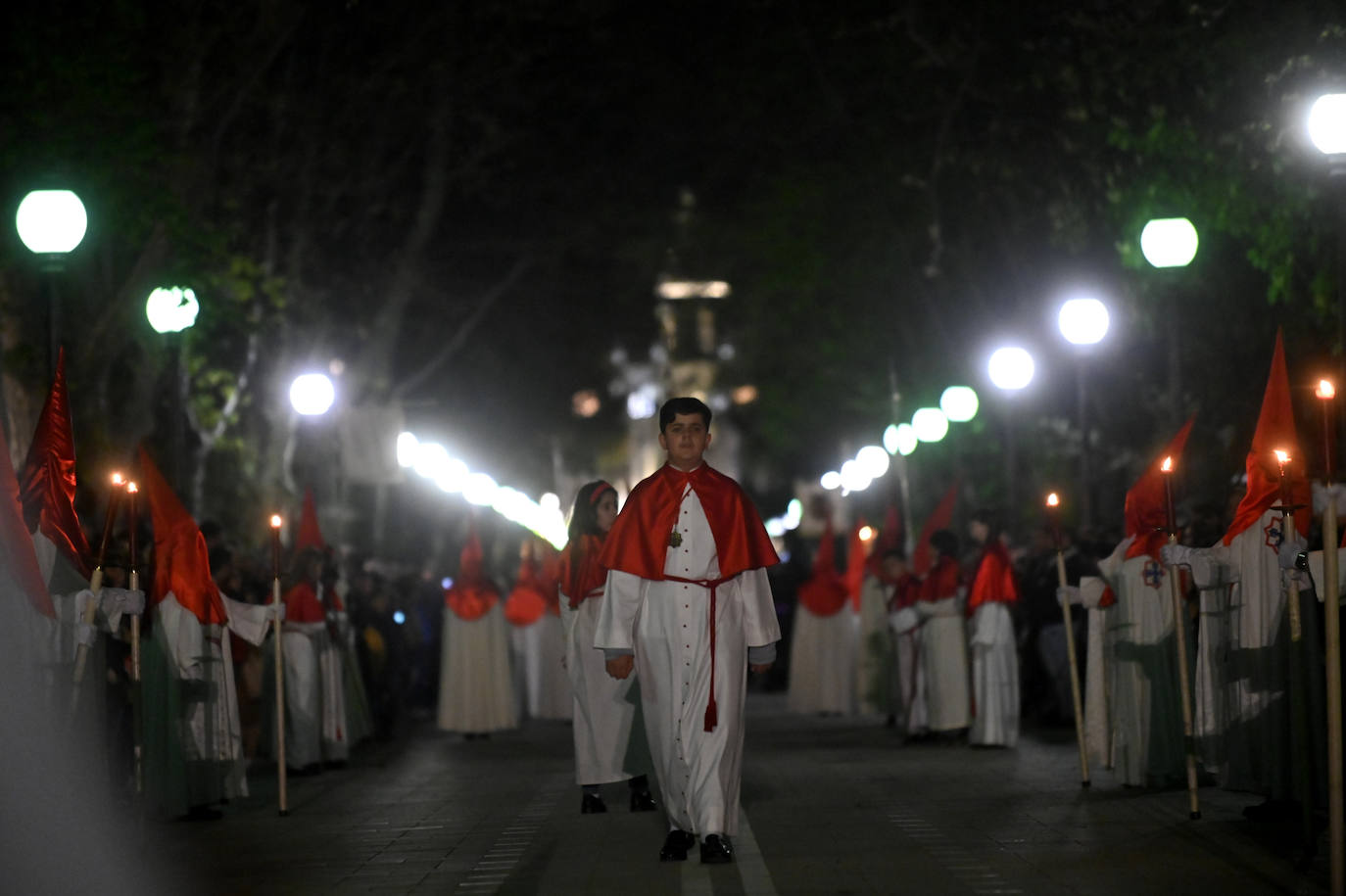 Traslado del Cristo de los Trabajos en Valladolid