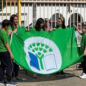 El colegio de Mojados presume de 'Bandera Verde' por su compromiso ambiental