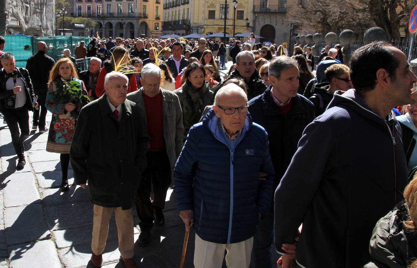 Domingo de Ramos en la provincia de Segovia