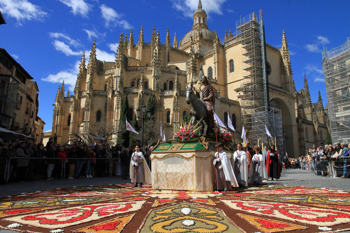 Domingo de Ramos en la provincia de Segovia