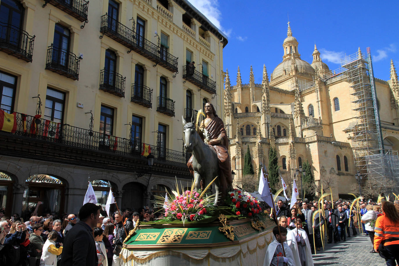 Domingo de Ramos en la provincia de Segovia