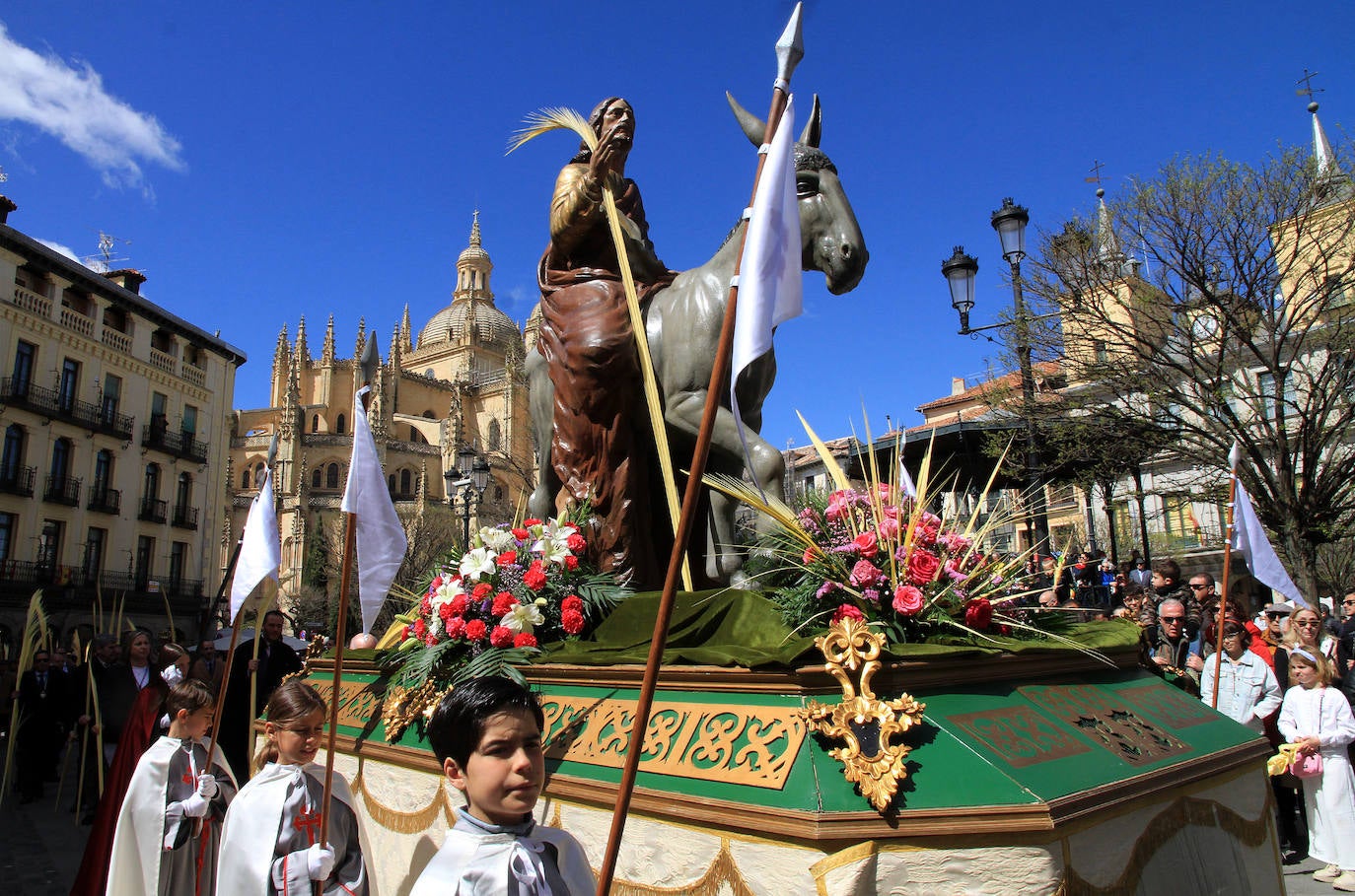 Domingo de Ramos en la provincia de Segovia