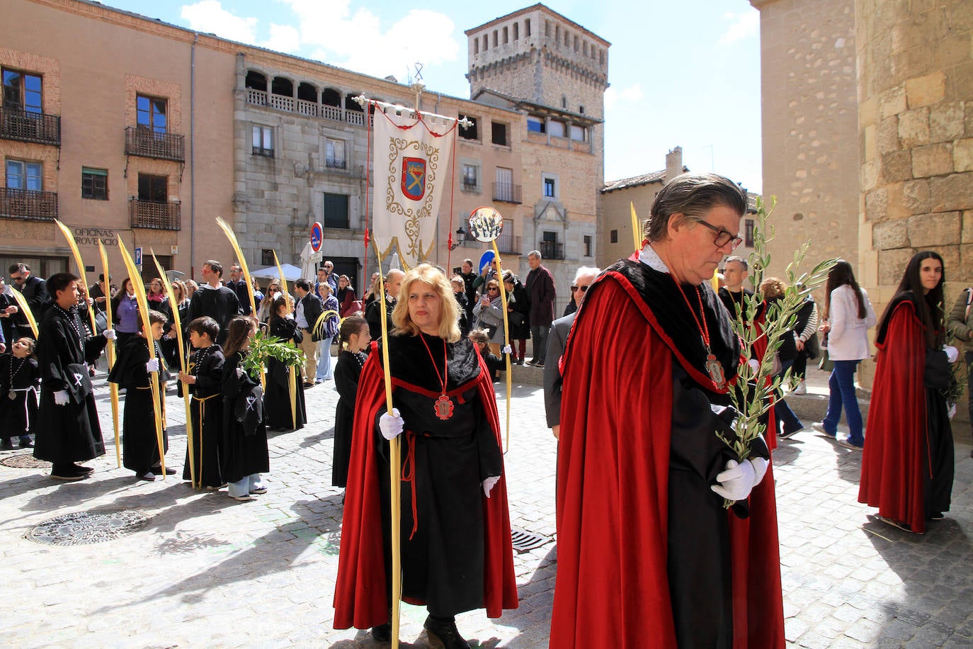 Domingo de Ramos en la provincia de Segovia