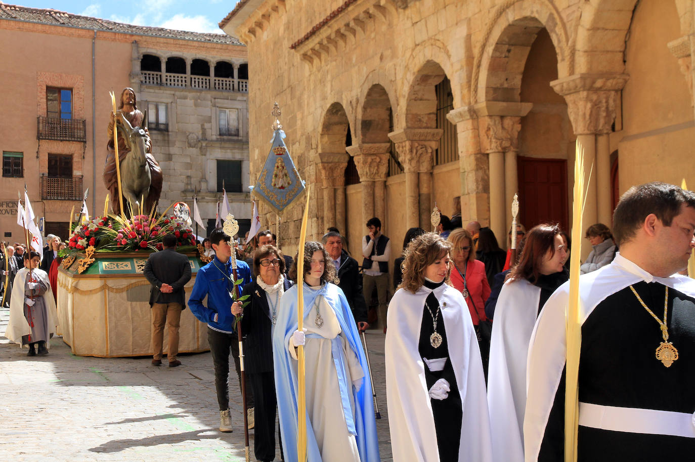 Domingo de Ramos en la provincia de Segovia