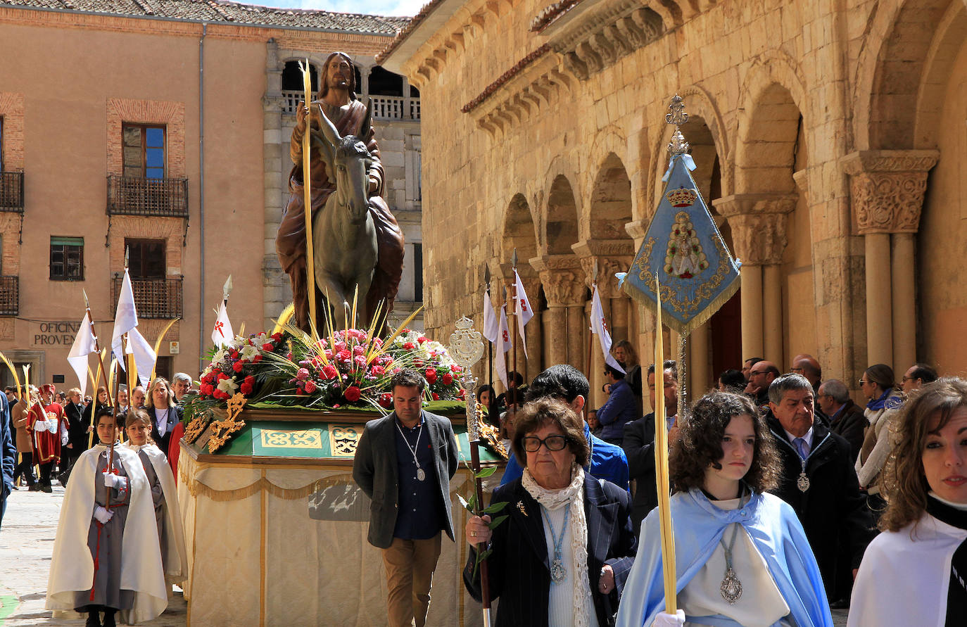 Domingo de Ramos en la provincia de Segovia