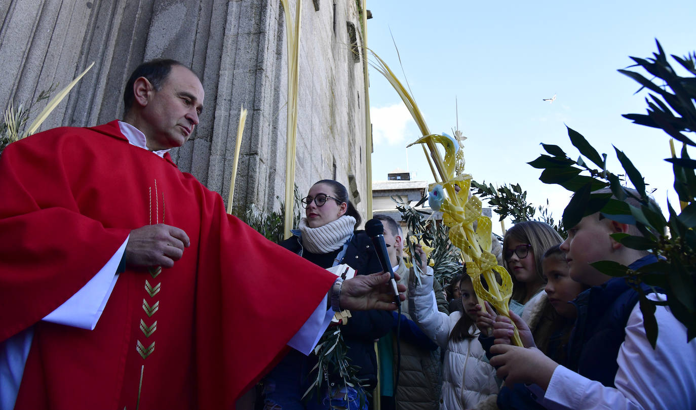 Procesión del Domingo de Ramos en El Espinar y San Rafael