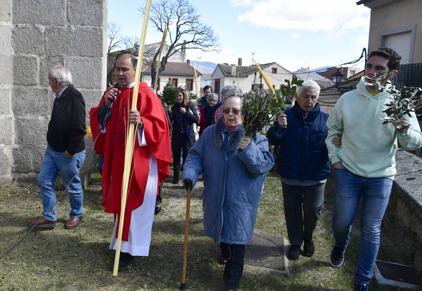 Procesión del Domingo de Ramos en El Espinar y San Rafael