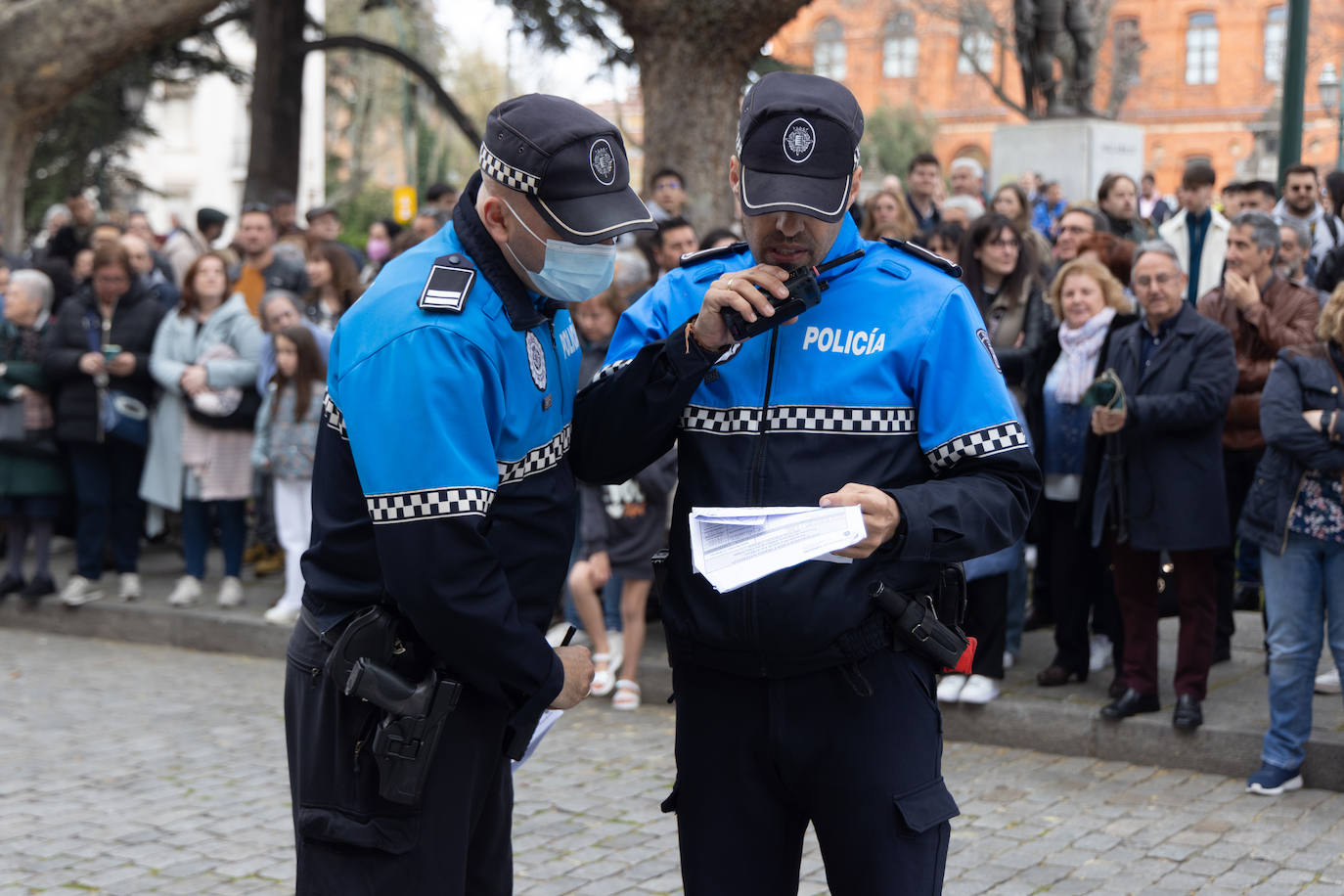 El Cristo de la Misión y el de las Cinco Llagas rezan en Valladolid por los vulnerables
