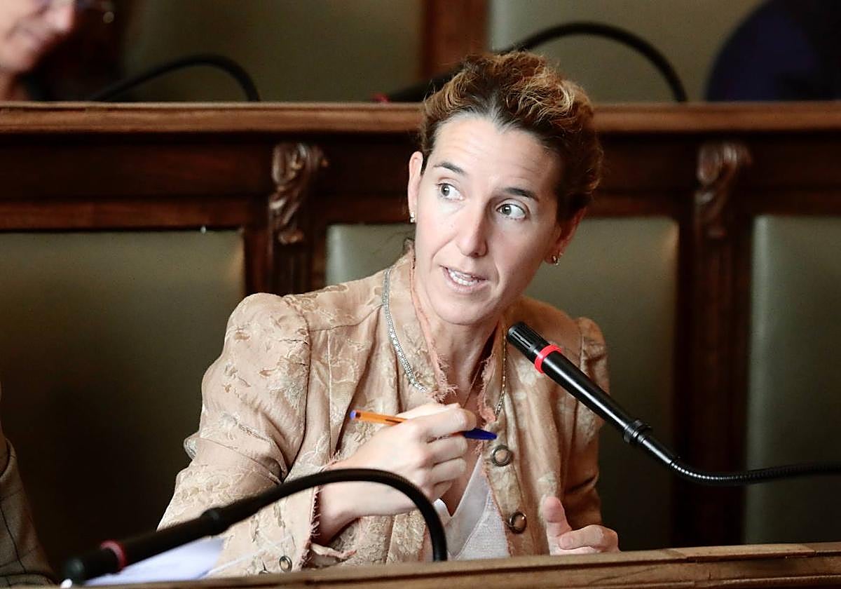 Irene Núñez, portavoz del PP en el Ayuntamiento de Valladolid.