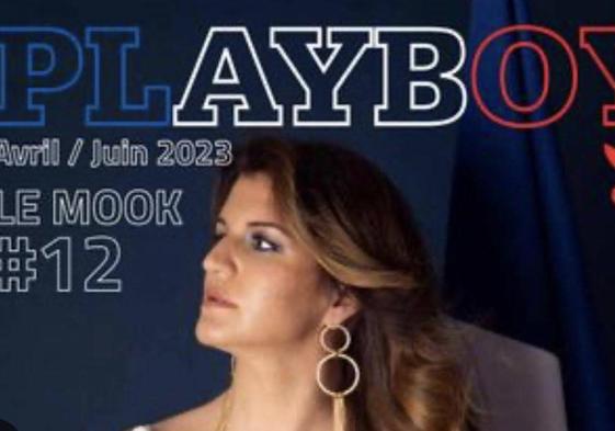 Marlène Schiappa, en la revista 'PlayBoy'.